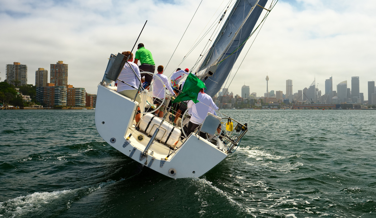 Yacht sailing Yacht sailing